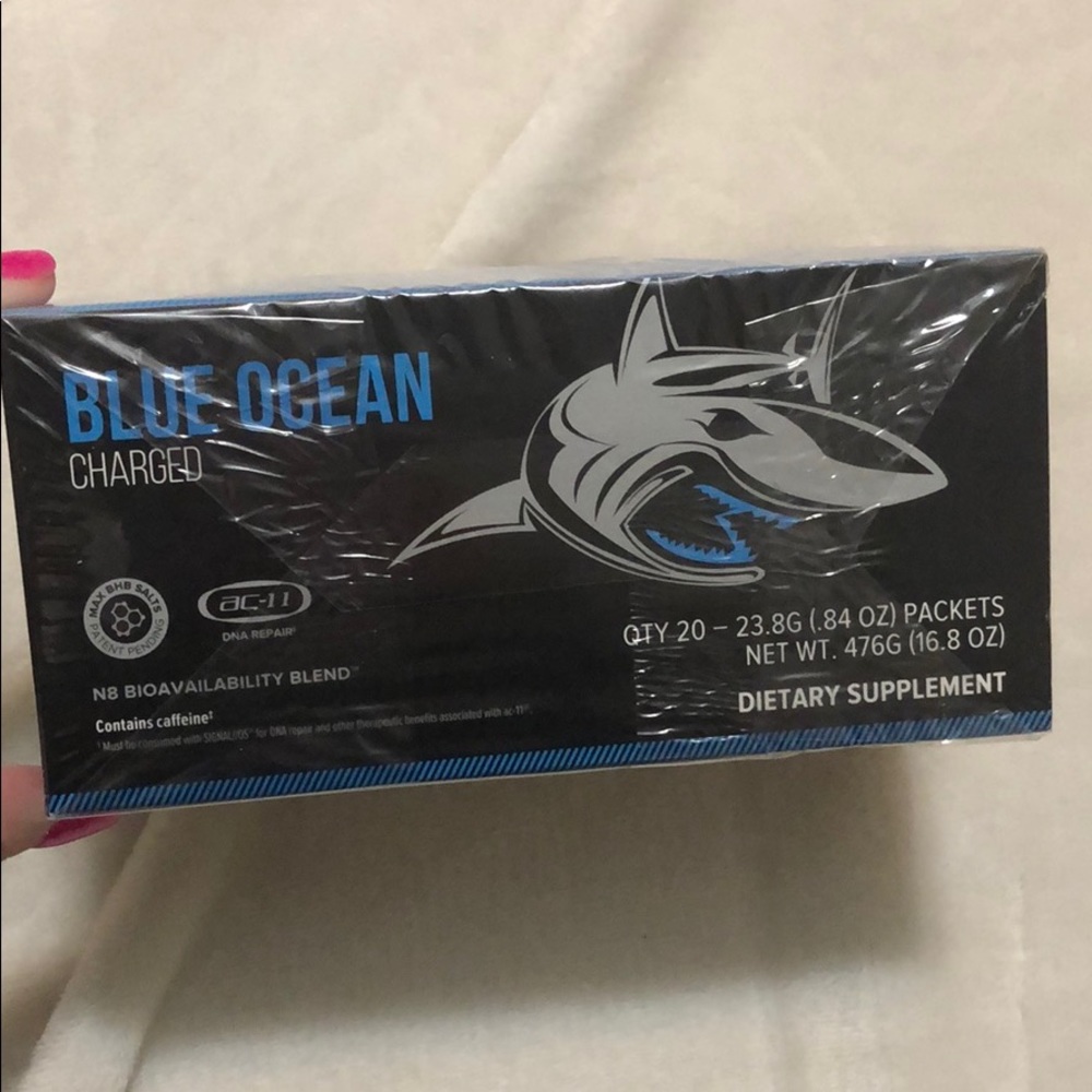 Unopened box of Pruvit Blue Ocean Ketones